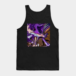 Marble Abstract Art Tank Top